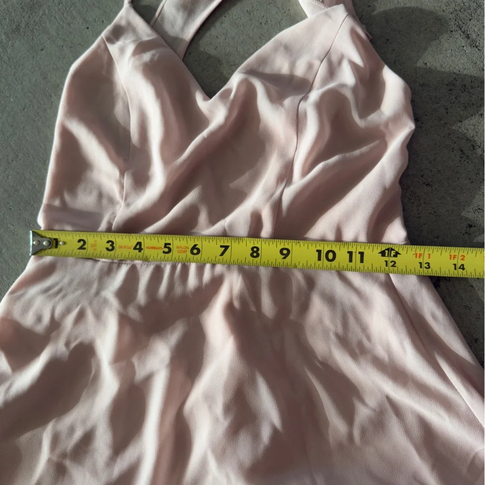 Lulus / Meteoric Rise Blush Maxi Dress / small / blush pink - Picture 17 of 17